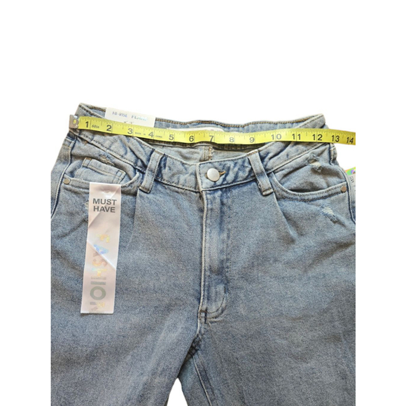 Women's Tinsletown High Rise Flare Jeans Size 1/ 25 Blue - Picture 4 of 8